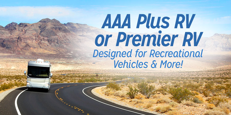 Recreational Vehicle Insurance and AAA Memberships